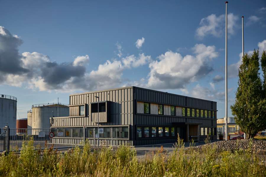 A North Jutland harbour story made of steel profiles and ship anchors, Port of Aalborg, Rørdalsvej 27B, 9000 Aalborg, Denmark